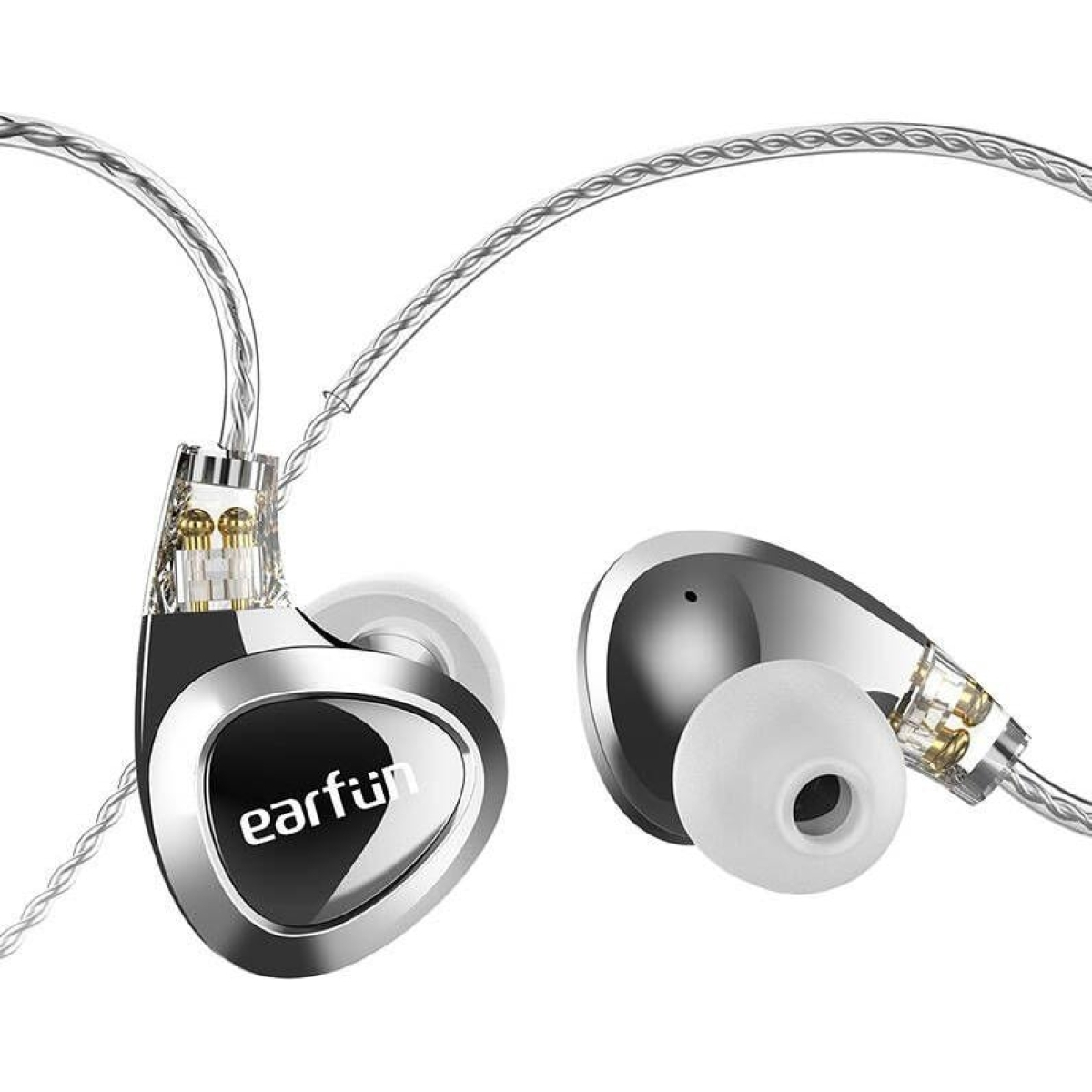 EarFun Wired earphones EH100 (silver)