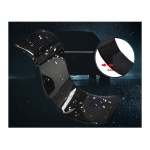 Ecrã de matriz LED RGB flexível para carro 16 x 32 com aplicativo Bluetooth Preto