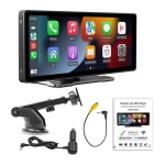 Ecrã tátil universal SWM B5303 9,3 polegadas Carplay e Android Auto sem fios Preto