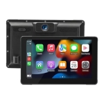 Ecrã tátil universal SWM B5351 7 polegadas Carplay/Android Auto sem fios Preto