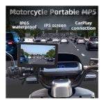 Ecrã tátil universal SWM B5351 7 polegadas Carplay/Android Auto sem fios Preto