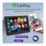 Ecrã tátil universal SWM B5351 7 polegadas Carplay/Android Auto sem fios Preto