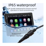 Ecrã tátil universal SWM B5351 7 polegadas Carplay/Android Auto sem fios Preto