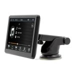 Ecrã tátil universal de 7 polegadas B500W Preto