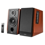 Edifier R1700BTs Altifalantes Ativos 2.0 65W RMS com Bluetooth e Saída de Subwoofer Pretos/Madeira