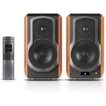 Edifier S1000W Altifalantes Ativos com WiFi/Bluetooth Castanhos