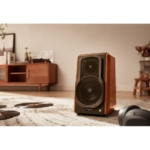 Edifier S1000W Altifalantes Ativos com WiFi/Bluetooth Castanhos