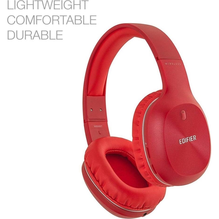 Edifier wireless headphones W800BT Plus, aptX (raudonas)