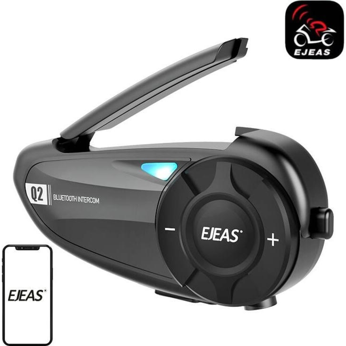 Ejeas Motorbike Intercom Q2