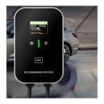 Estação de carregamento de veículos eléctricos 32A/22KW/10M + ficha industrial Preto - Carregador EV tipo 2