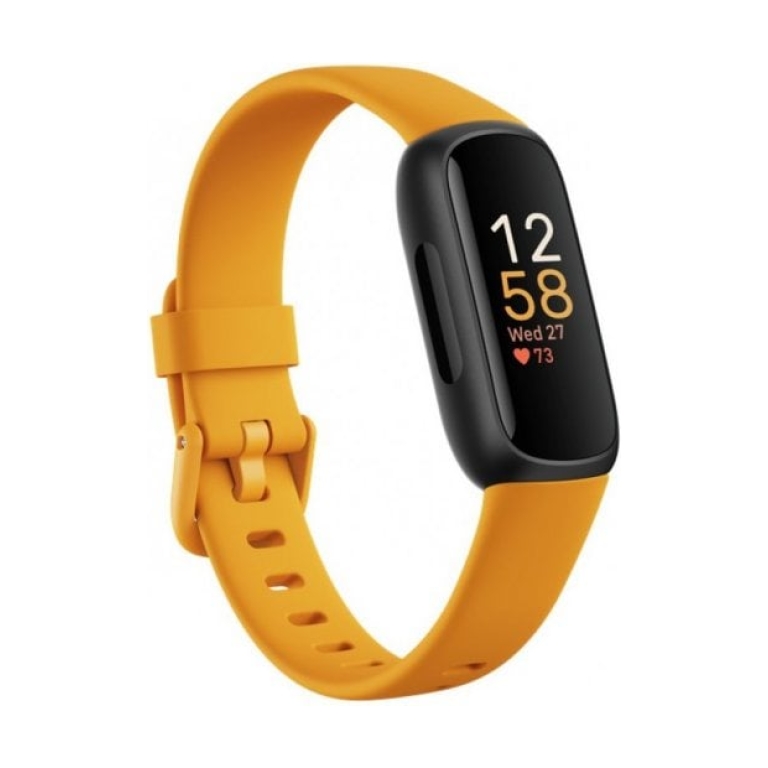 Fitbit Inspire 3 Pulseira de Atividade Amarelo Ocre/Preto