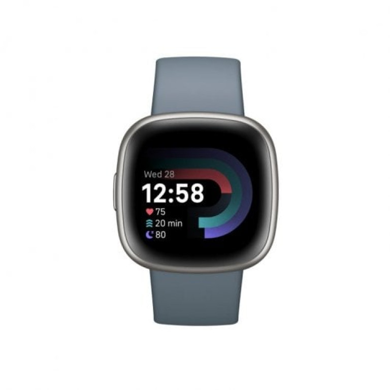 Fitbit Versa 4 Smartwatch Azul Oceano/Platina