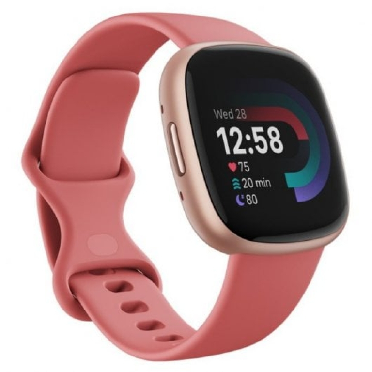 Fitbit Versa 4 Smartwatch Rosa Areia/Cobre