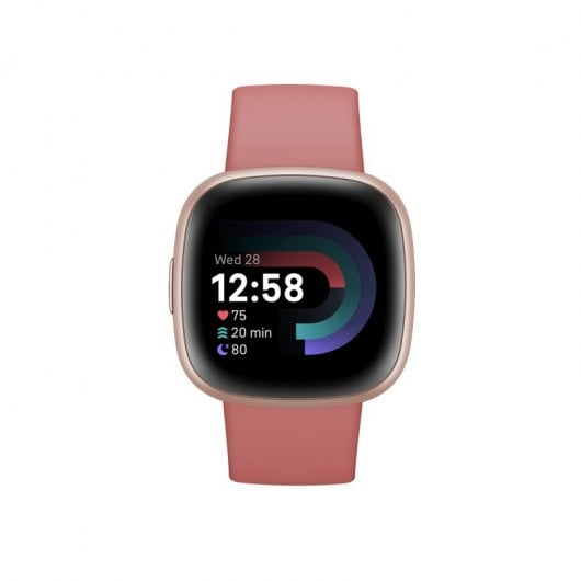 Fitbit Versa 4 Smartwatch Rosa Areia/Cobre