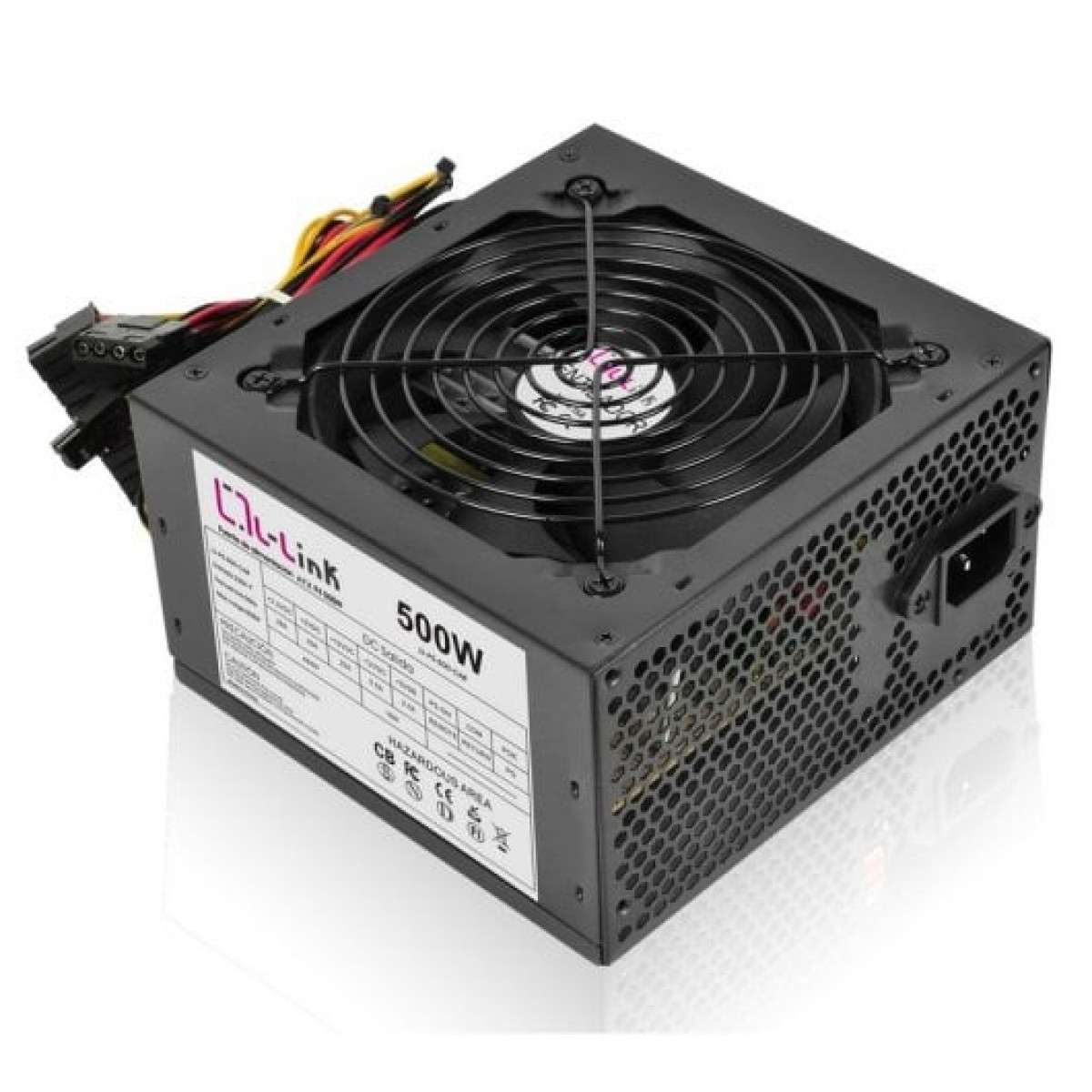 Fonte Alimentação Fonte de Alimentação L-Link ATX 500W com Cabo Incluído
