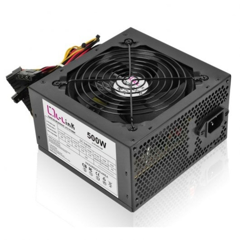 Fonte Alimentação Fonte de Alimentação L-Link ATX 500W com Cabo Incluído