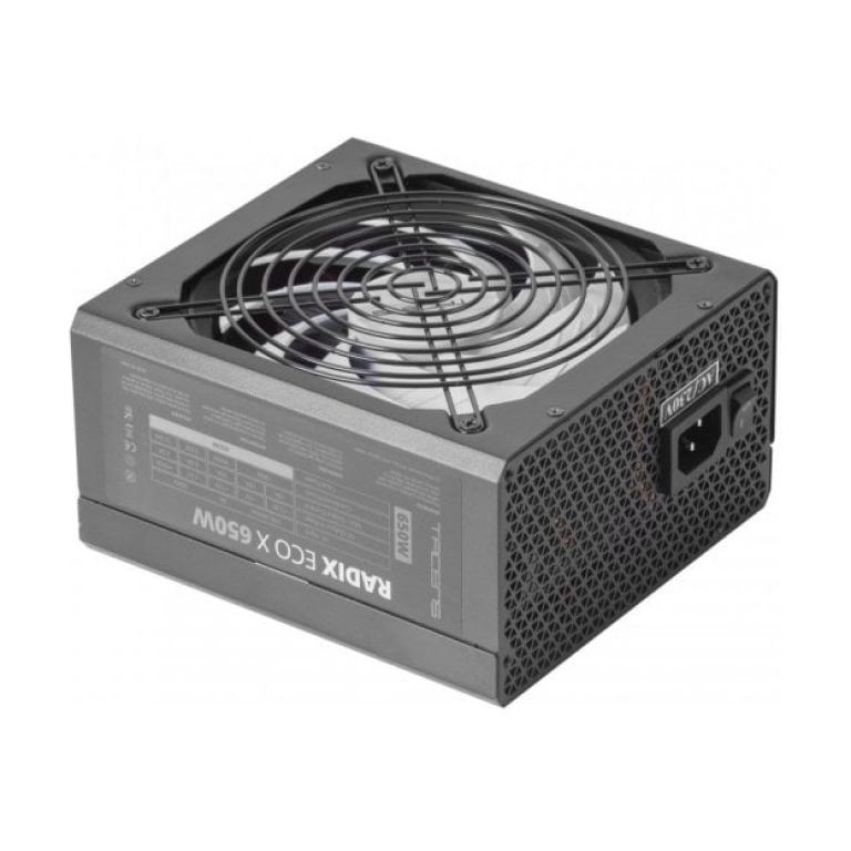 Fonte Alimentação Tacens Radix Eco X 650 650W Fonte de Alimentação