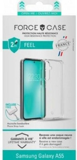 Force Case Protective cover for Galaxy A55 Reinforced FEEL System Tryax 3D inserts
