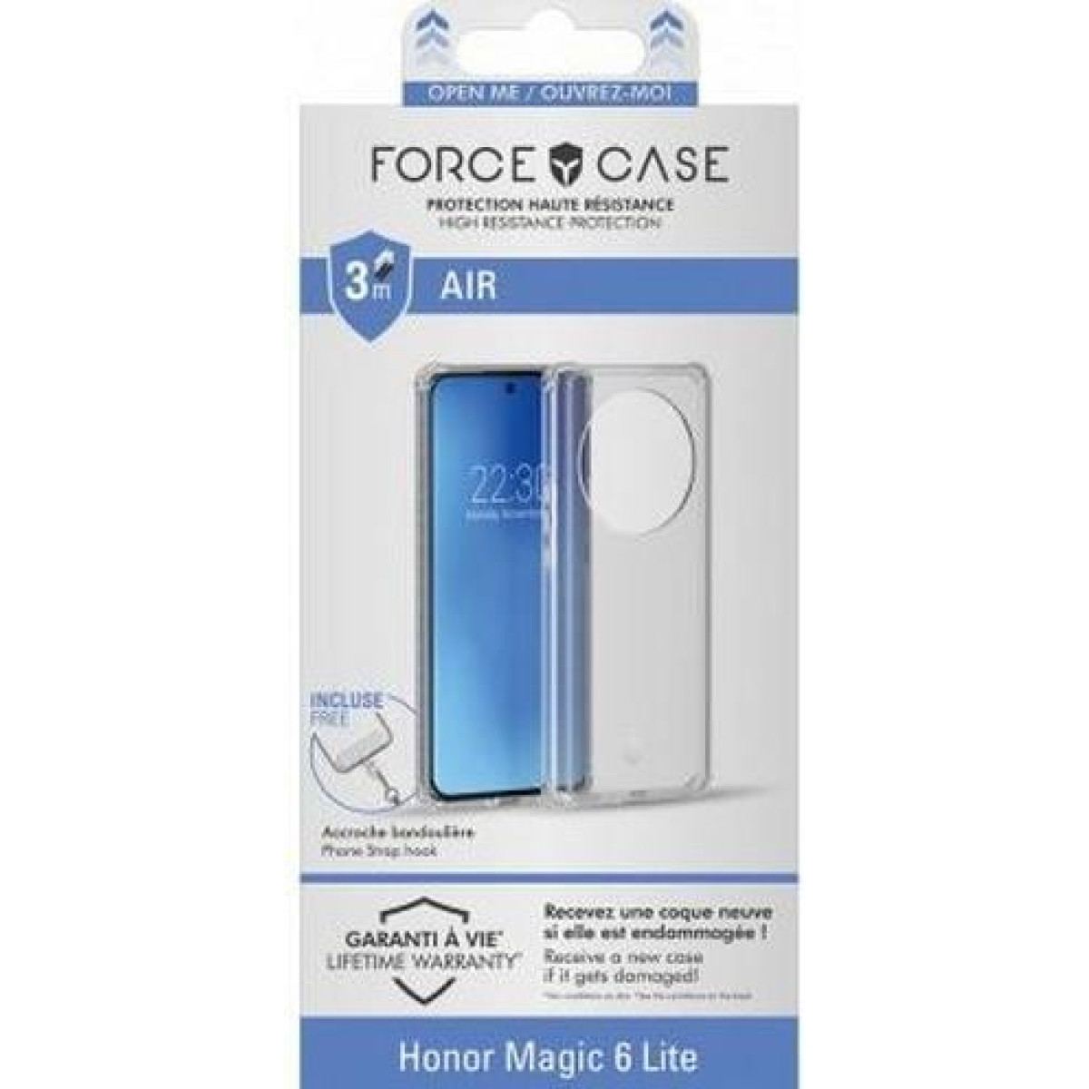 Force Case Protective cover for Honor Magic 6 Lite Reinforced Tryax system 3D inserts