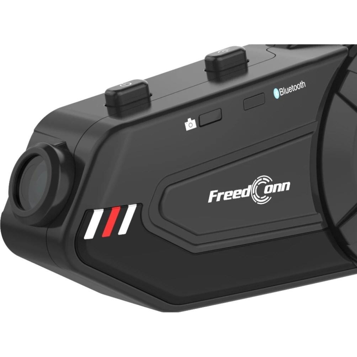 FreedConn R1 PLUS E motorbike intercom Black