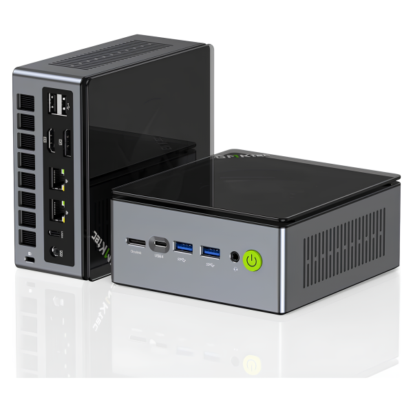 GMKtec NucBox M7 AMD Ryzen 7 Pro 6850H/32GB DDR5/1TB SSD/Windows 11 Pro Prateado