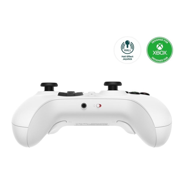Gamepad 8BitDo Ultimate Wired Branco - Controlador compatível com Xbox e PC