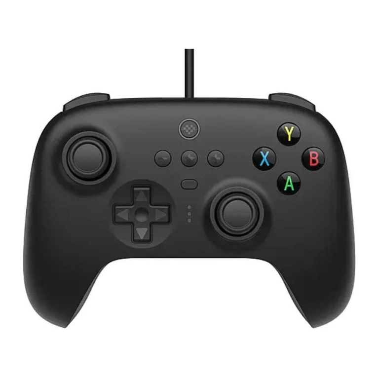 Gamepad 8BitDo Ultimate Wired Preto - Controlador compatível com Xbox e PC