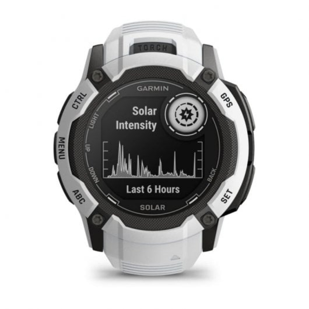 Garmin Instinct 2X Solar Smartwatch Branco