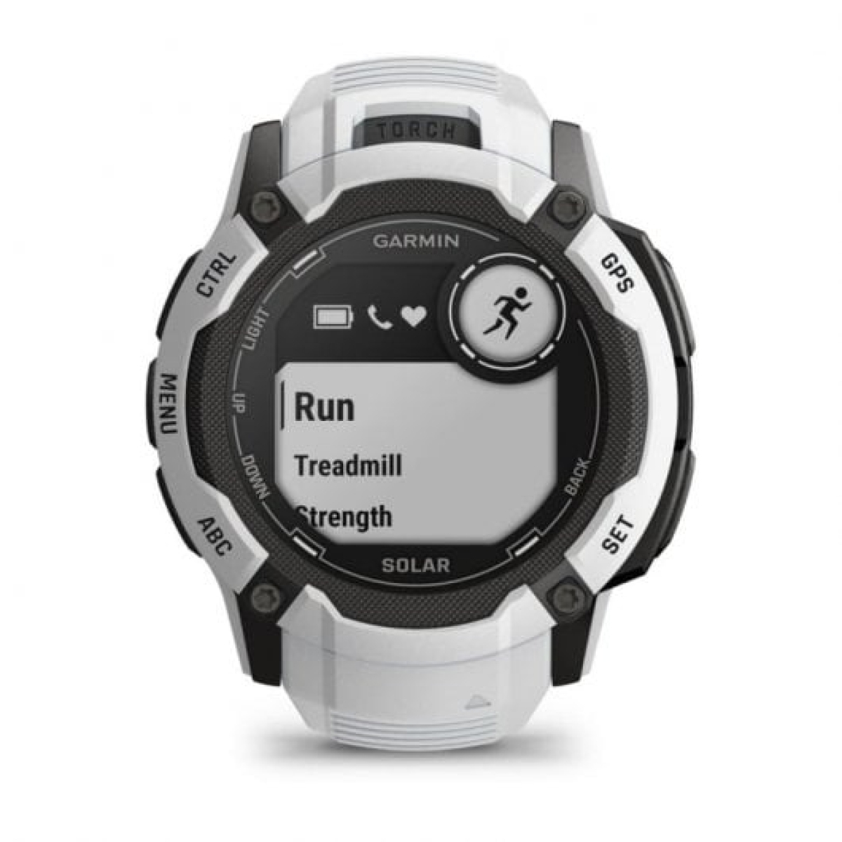 Garmin Instinct 2X Solar Smartwatch Branco