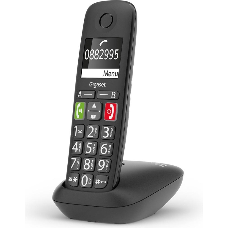 Gigaset WIRELESS LANDINE PHONE E290 BLACK (S30852-H2901-D201)