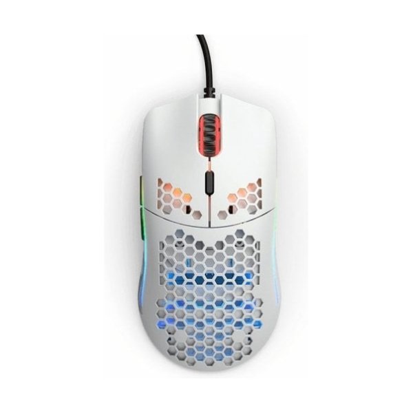 Glorious Pc Gaming Race Model O- Rato Gaming RGB 12000 DPI Branco Mate