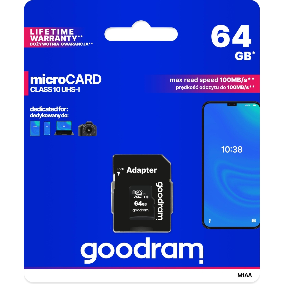 Goodram Microcard M1AA + adapter