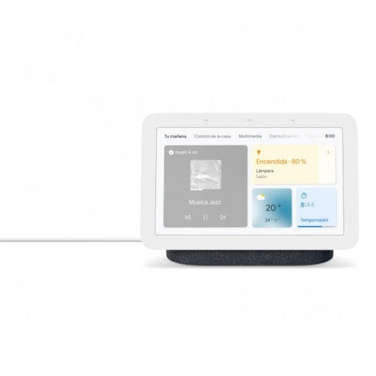 Google Nest Hub 2º Geração Coluna Inteligente e Assistente com Tela Carvão