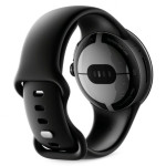 Google Pixel Watch LTE 41mm Smartwatch preto fosco com pulseira desportiva de obsidiana preta