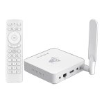 H96 Max M12 S928X 4GB/64GB WiFi 6 Branco - Android TV