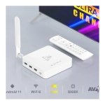 H96 Max M12 S928X 4GB/64GB WiFi 6 Branco - Android TV