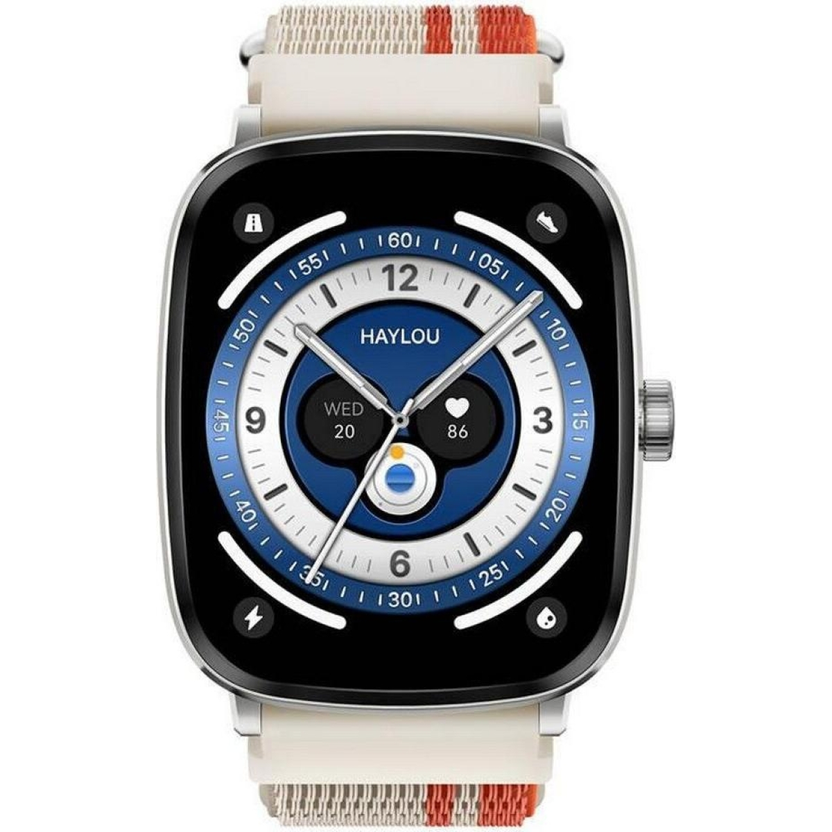 Haylou Smartwatch RS5 (srebrny)