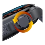 Hello ET585 Couro Castanho - Relógio inteligente