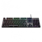 Hiditec GK400 Teclado Mecânico Preto ARGB Switch Vermelho