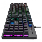 Hiditec GK400 Teclado Mecânico Preto ARGB Switch Vermelho