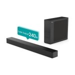 Hisense HS2100 Barra de Som Sem Fios 2.1 240W