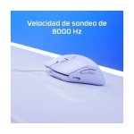 HyperX Pulsefire Haste 2 Rato Gaming RGB 26000 DPI Branco