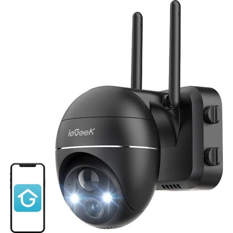 IeGeek Wireless 3MP WiFi outdoor camera ZS-GX1S black 5200mAh
