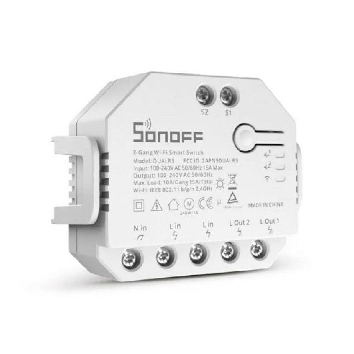 Interruptor inteligente Sonoff Dual R3 Wifi