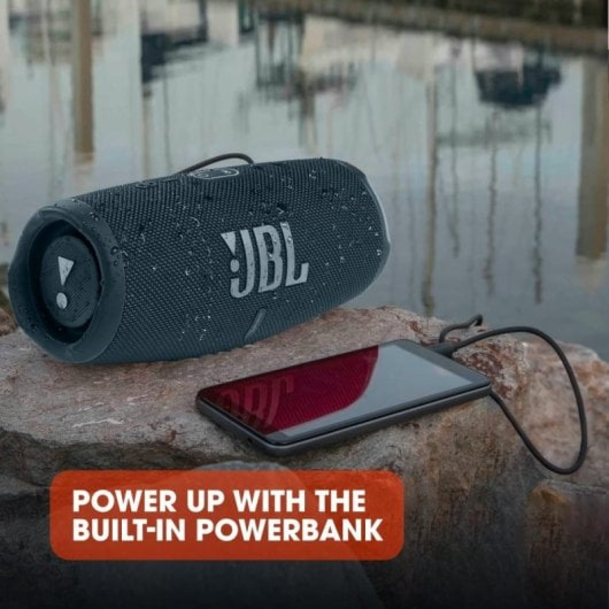 JBL Charge 5 Coluna Bluetooth 30W Azul