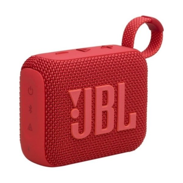 JBL GO 4 Coluna Sem Fios Bluetooth IP67 USB-C Vermelha