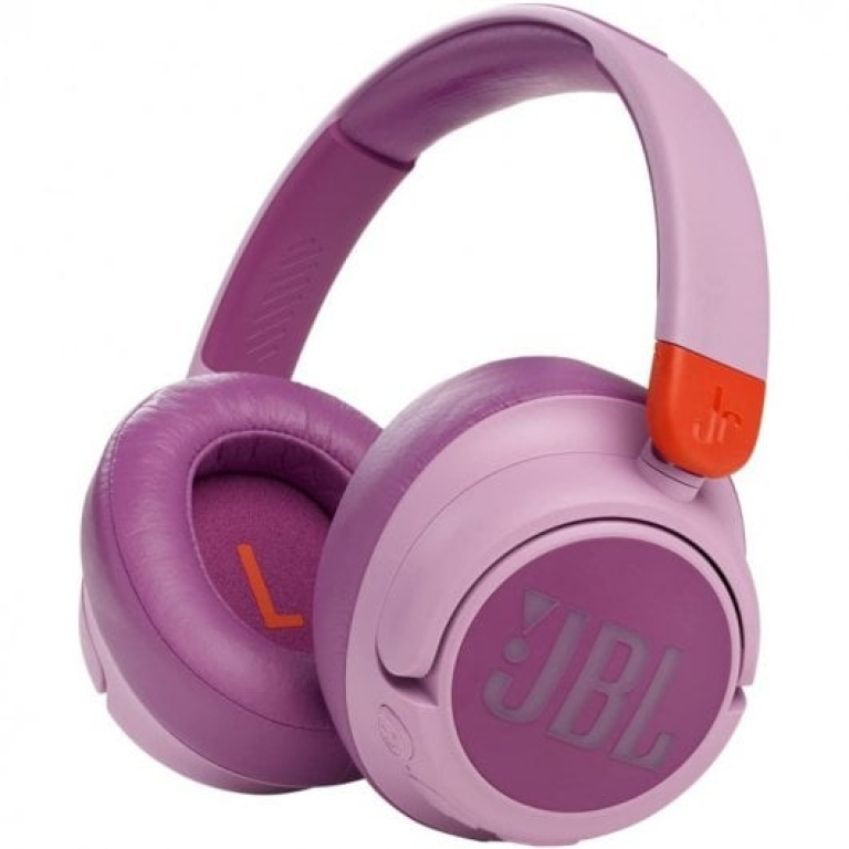 JBL JR 460NC Auscultadores para Crianças Sem Fios com Cancelamento de Ruído Rosas