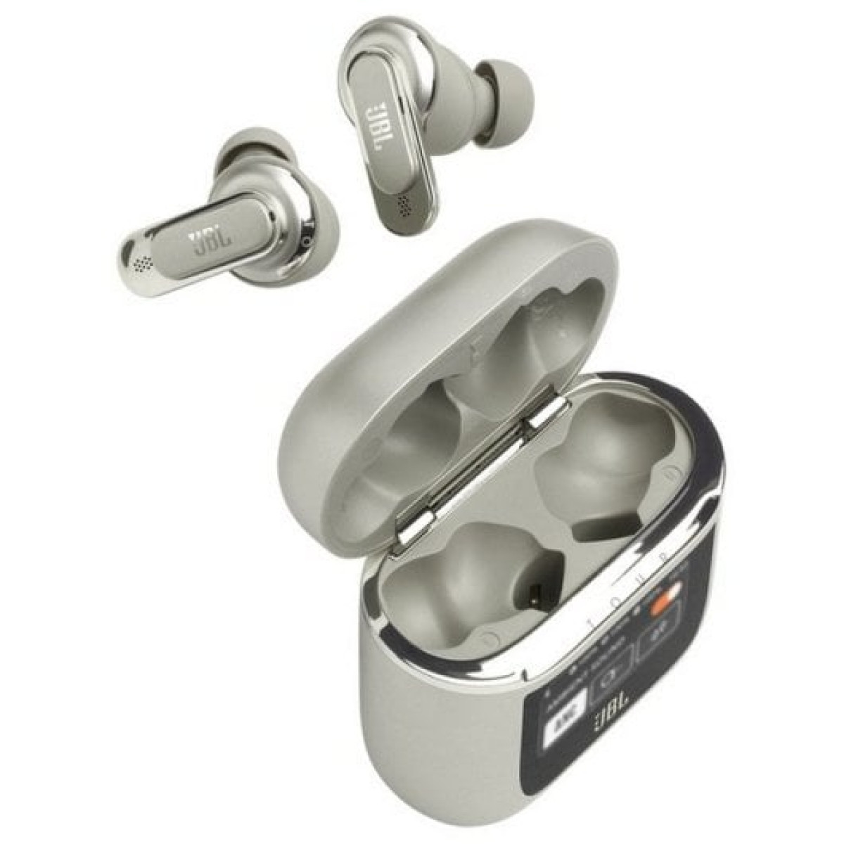JBL Tour Pro 2 Auriculares Sem Fios com Tecnologia True Adaptive ANC Cinzentos
