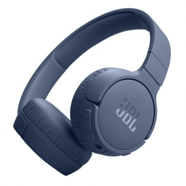 JBL Tune 670NC Auscultadores Sem Fios com Cancelamento de Ruído Adaptativo Azuis