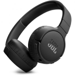 JBL Tune 670NC Auscultadores Sem Fios com Cancelamento de Ruído Adaptativo Pretos